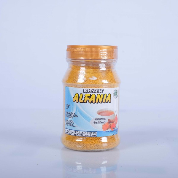 Minuman Herbal Instan 200G "Alfania"- Kunyit,Kunir Putih