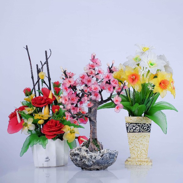 Bunga Dari Stoking "Husna Collection" -Bunga Mawar,Bunga Daffodil
